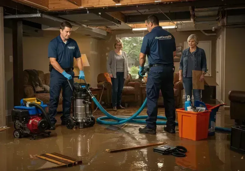 Basement Water Extraction and Removal Techniques process in Clinton County, MO