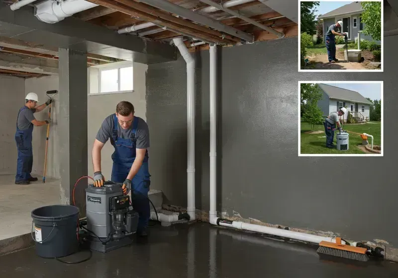 Basement Waterproofing and Flood Prevention process in Clinton County, MO